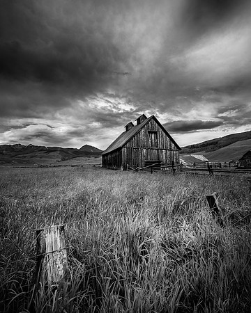 Barn on the Butte